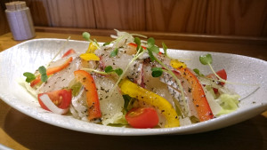 さくら鯛のカルパッチョ